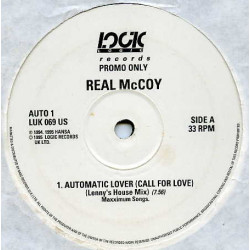 Real McCoy - Automatic Lover (Armand Van Helden NYC-Miami Mix / Lennys House Mix) 12" Vinyl Promo