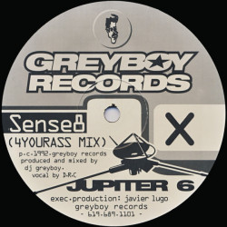 Jupiter 6 - Sense8 (4 yourass Mix) / The Genetic (T1000 Mix) 12" Vinyl Record