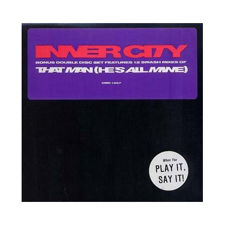 Inner City - That Man (Hes All Mine) Double Vinyl Promo. 12 Mixes By Carl Craig / MK / Kevin McCord / Goh Hotoda / Komix