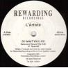 L'Artista - Do What You Like (Extended House Mix / Extended Garage Mix) 12" Vinyl