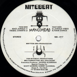 Mangohead  - Mad Jungle / Tribal Chants / Jungle Vibes / Rain Dance (12" Vinyl Record)