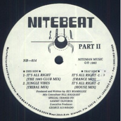 S.A.I.N. – It's All Right - Part II (The 10.45 Club Mix / Trance Mix / House Mix) / Jungle Vibes (Tribal Mix) 12" Vinyl