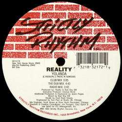 Reality - Yolanda (3 Erick Morillo Mixes / 3 Bad Boy Bill Mixes) 12" Vinyl Record