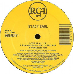 Stacy Earl - Love Me All Up (Extended Dance Mix / Percappella / Bassappella / Dub / Edit) SEALED Vinyl 12"