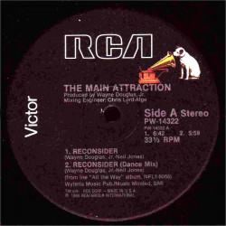 Main Attraction - Reconsider (Dance Mix / Original) / Private Spot  (12" Vinyl Record)