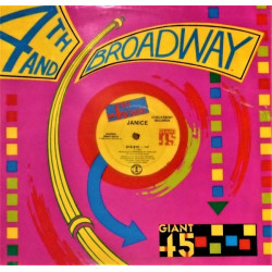 Janice - Bye Bye (Vocal Mix / Instrumental) 12" Vinyl Record Still In Shrinkwrap