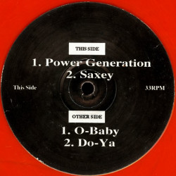4 Play - Power Generation / Saxey / O Baby / Do Ya (12" Orange Vinyl)