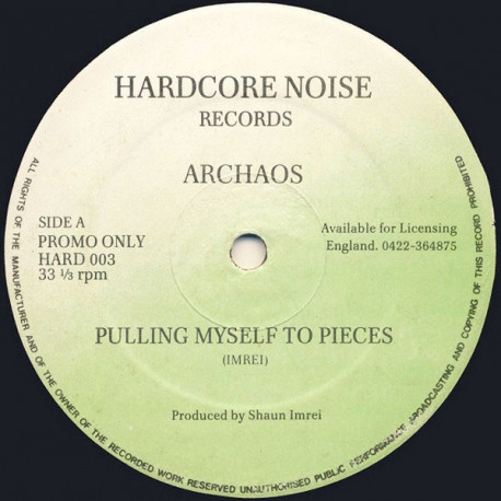 Archaos - Pulling Myself To Pieces / Boomer / Help Me Mama (12" Vinyl Promo)