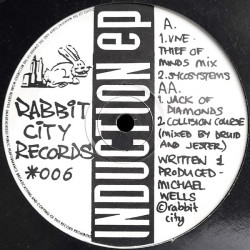 Force Mass Motion - Induction EP (VNE Thief Of Minds Mix / Sycosystems / Jack Of Diamonds / Collision Course) 12" Vinyl