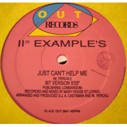 II Examples - Just Cant Help Me (Bit Version / Underground Version) 12" Vinyl Record