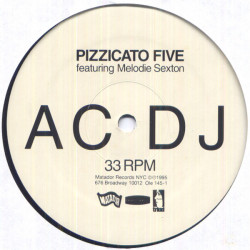 Pizzicato Five Feat Melodie Seston - CDJ (Red Card Mix / Readymade Mix / Wild Jumbo Mix / Acappella) 12" Vinyl