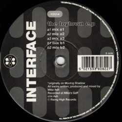 Interface - Toytown EP (Mix a1 / Mix a2 / Mix a3 / Mix b1 / Mix b2) 12" Vinyl Record