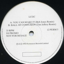 LCGC (London Community Gospel Choir) - You Can Make It (Bob Jones Remix) / Ball Of Confusion (Tim Jeffrey Remix) 12" Vinyl