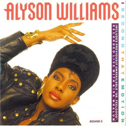 (CD) Alyson Williams - I Second That Emotion (Jam Remix / Jam Instrumental) / Dr Feelgood (Live) / I'm So Glad