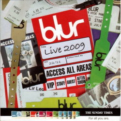 (CD) Blur - Live 2009