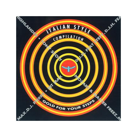 Italian Style - Compilation LP (14 Track MIXED LP) Inc Jinny / Tony Scott / Anita Adams / D.J Feat Stefy / Nexy Lanton