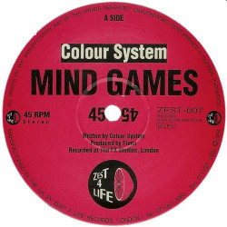 Colour System - So Right / Mind Games (12" Vinyl Record)