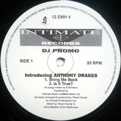 Anthony Drakes - Bring Me Back / Is It True / Help Somebody Else / I Want You / Cryin Lonely Tears