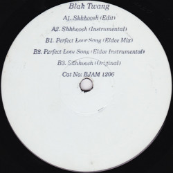 Blak Twang - Shhhoosh (Original Mix / Edit / Instrumental / Eldee Mix / Eldee Inst) 12" Vinyl Promo