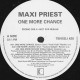 Maxi Priest - One More Chance (Simon Law Remix / 2 Sly Remixes / 2 Chad Elliott Mixes / Album Edit) 12" Vinyl Promo