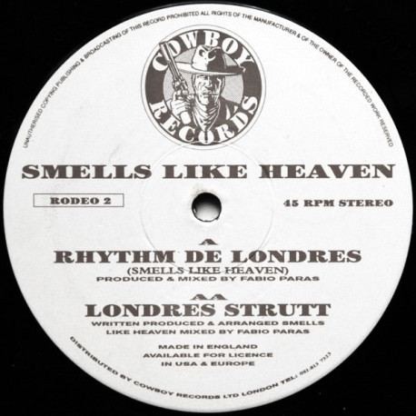 Smells Like Heaven - Rhythm De Londres / Londres Strutt (12" Vinyl Record)