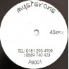 Mysterons - 3 Untitled D&B / Hardcore Tracks (PB001)  12" Vinyl Promo