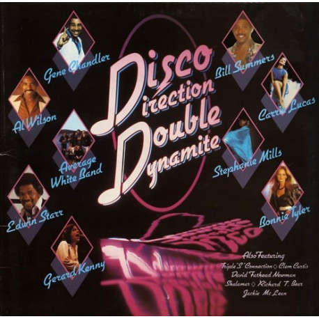 Disco Direction Double Dynamite - 2 LP Features 21 Tracks By Edwin Starr / Gene Chandler / Carrie Lucas / Shalamar / AWB