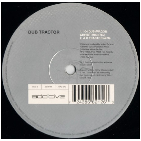 Dub Tractor - Scary H H Loop / 104 Dub (Original / Wagon Christ Mix) / A C Tractor