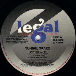 Tunnel Traxx - Potion No 1 (Club Mix / Instrumental / Doom Doom Mix / Drums Of Fire Mix)