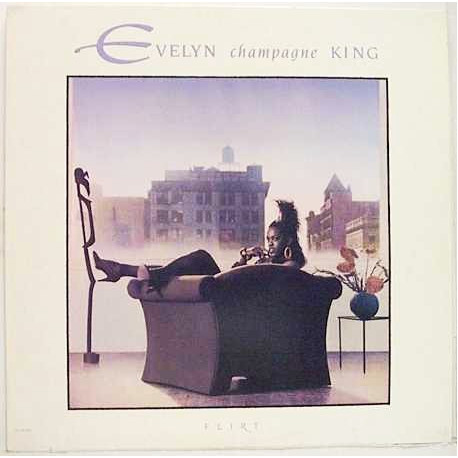 Evelyn Champagne King - Flirt (8 Track LP) Kisses Dont Lie / Hold On To What You Got / When Your Heart Says Yes