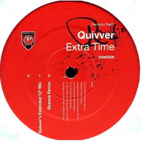 Quivver - Extra Time (Extended Mix / Skanna Remix / Rennie Pilgrem Funk Mix / Rennie Pilgrem Heavy Mix) Half A Doublepack