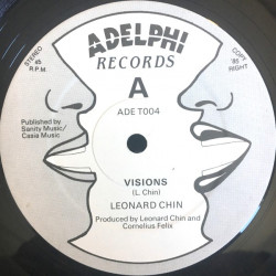 Leonard Chin - Visions (2 Mixes) Rare & Unplayed