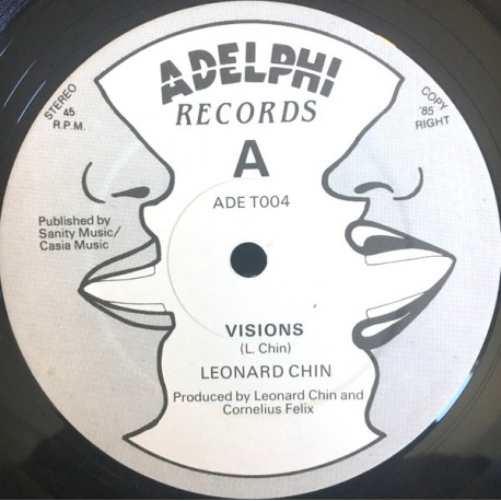 Leonard Chin - Visions (2 Mixes) Rare & Unplayed