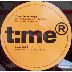 Tribal Technology - Life (2 Mixes) / This (3 Mixes) / Shao Lin (2 Mixes) / Dreaming In Yellow (Excommunicate) Double Vinyl
