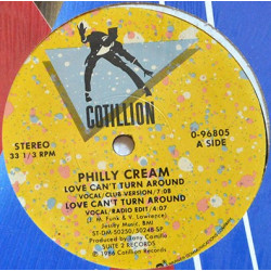 Philly Cream - Love Cant Turn Around (Vocal Mix / Radio Mix / Dub) SEALED Vinyl