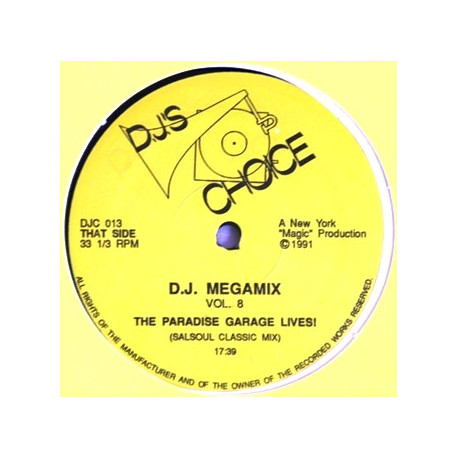 Paradise Garage Lives (Salsoul Classics Mix) / Back To The Future 2 (House Classics Mix) 2 Megamixes