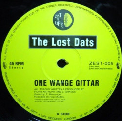 Lost Dats - One Wange Gittar / Cocaine (Schmoo Mix) / I Know I Can