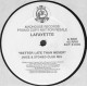 Lafayette - Better Late Than Never (Nice & Stoned Club Mix) Vinyl Promo