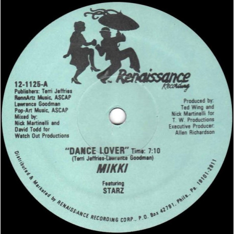 Mikki - Dance Love (Extended / Dub / Radio Edit)  Rare Vinyl