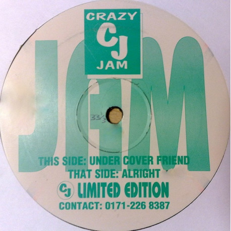 Shaila – Under Cover Friend (Vocal / Instrumental) / Alright (Vocal / Instrumental) Vinyl Promo