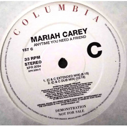 Mariah Carey - Anytime You Need A Friend (C&C Extended / C&C Dub / Soul Convention Remix / Stringappella) Promo