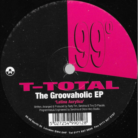 T Total - Shake It On Up / I Hear The Music / Latin Acrylica