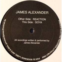 James Alexander - Reaction / Goya (Vinyl Promo)