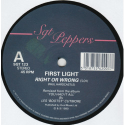 First Light - Right Or Wrong (Remix) / Loving You