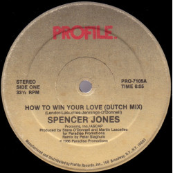 Spencer Jones - How To Win Your Love (Dutch Mix / UK Mix / Instrumental)