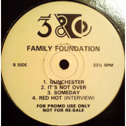 Family Foundation - One Blood / Ten Snide E / Tarzan / Gunchester / Its Not Over / Someday / Interview (Vinyl Promo)