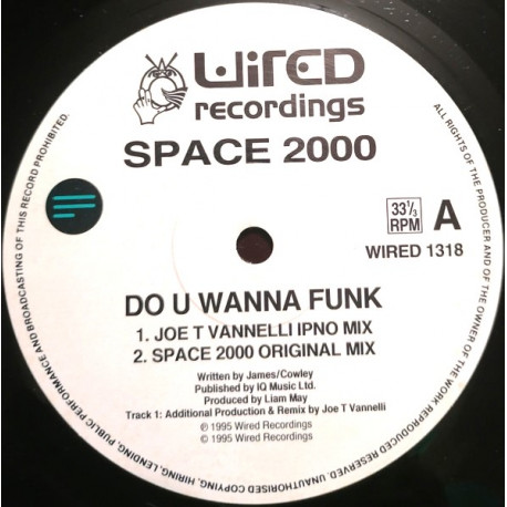 Space 2000 - Do You Wanna Funk (Original Mix / Joe T Vannelli Ipno Mix / DJ Pierre Mix)