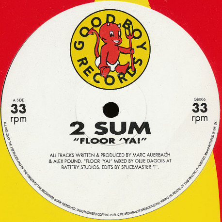 2 Sum - Floor Ya (Original / Beats) / Da Rydem (JJ Remix)
