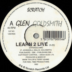 Glen Goldsmith - Learn 2 Live (Original / Funky Bass Mix) / Put Love In