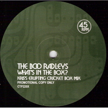 Boo Radleys - Whats In The Box (Kris's Erupting Cricket Box Mix) / Fortunate Sons (Greg Hunter Mix) Vinyl Promo